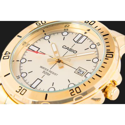 4. Zegarek Męski CASIO MTP-VD01G-9EVUDF + BOX