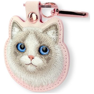 4. Etui Nimmy New Big Eyed Pet 2.0 Cat na lokalizator - różowe