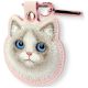 4. Etui Nimmy New Big Eyed Pet 2.0 Cat na lokalizator - różowe