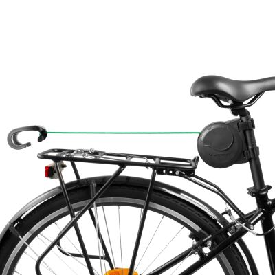 5. Linka holownicza Wozinsky WLH-K2 do roweru dziecięcego 2.6 m samozwijalna - czarna