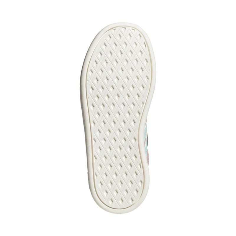 6. Buty dla dzieci adidas Breaknet Sleek różowo-miętowe JS0136