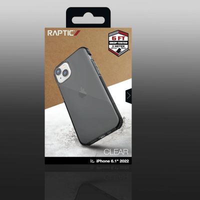 3. Raptic X-Doria Clear Case etui iPhone 14 pancerny pokrowiec szary
