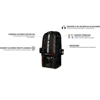 31. Torba treningowa 3 w 1 - Plecak + Torba - PREMIUM DBX-SB-21