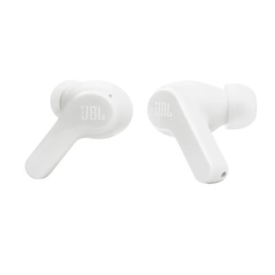 9. Słuchawki JBL Wave Beam bezprzewodowe dokanałowe Bluetooth 5.2 IP54 IPX2 - białe