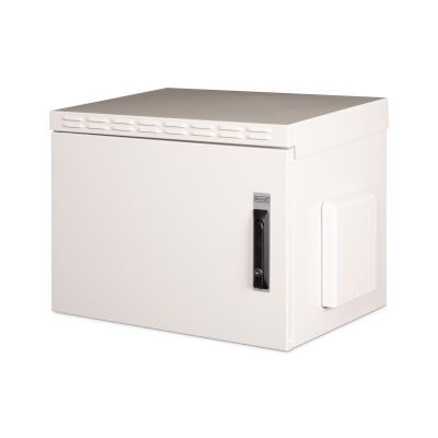 11. Digitus Szafa sieciowa wisząca 19" 7U rack 600x450, drzwi pełne, szary, niedzielona, złożona, IP55, 100kg
