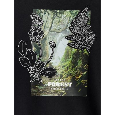8. Bluza dresowa loose bez kaptura damska 4F 4FRSS26TSWSF2837-20S