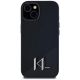 3. Etui Karl Lagerfeld Silicone Shadow Metal Initial MagSafe do iPhone 15 czarny