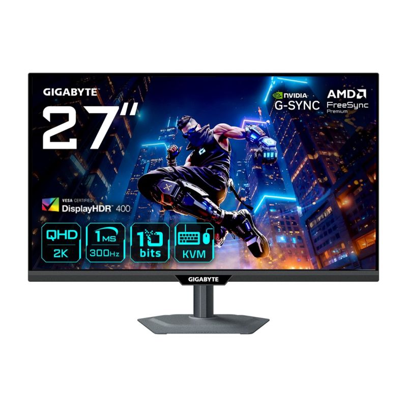 2. MONITOR GIGABYTE LED 27" M27Q3 300Hz  (320Hz O/C)