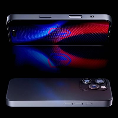5. Etui 3mk Matt Case Pro na Apple iPhone 16 Pro - czarne matowe