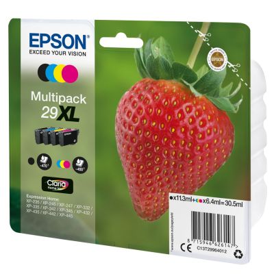 2. Epson Strawberry Multipack 4-colours 29XL Claria Home Ink
