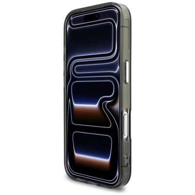 5. Etui Karl Lagerfeld IML KL Script Logo MagSafe na iPhone 17 Pro - czarne