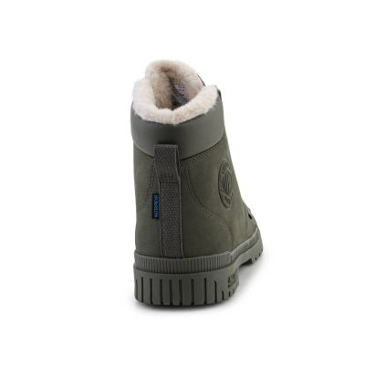 6. Buty Palladium SP20 Cuff Leather Waterproof WL U 79067-325-M Olive Night