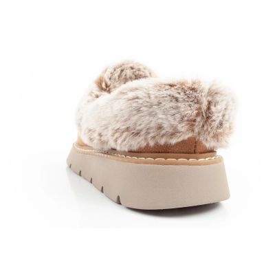 14. Skechers Cozy Blend buty papcie damskie sneakersy ocieplane wsuwane