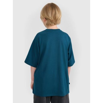 2. T-shirt oversize z nadrukiem chłopięcy 4F 4FJRAW25TTSHM3061-46S