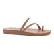 6. CROCS MIAMI TOE LOOP SANDAL W MILK CHOCOLATE 209862-2JJ