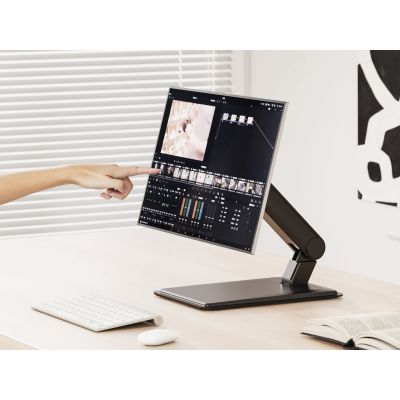 4. Equip 650124 uchwyt / stojak do monitorów 81,3 cm (32") Biurko Czarny