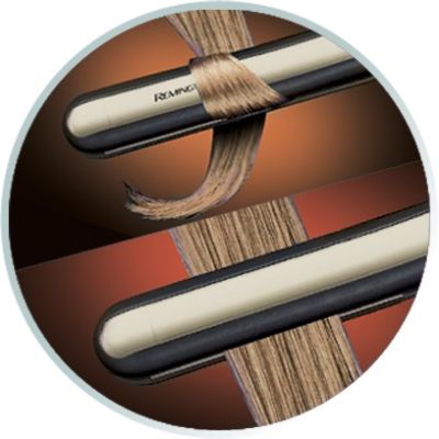 5. Prostownica do włosów REMINGTON S6500 (45W; kolor czarny)