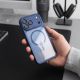 6. Etui Tech-Protect MagPeak MagSafe CC na iPhone 18 Pro Max / 17 Pro Max - przezroczysto-granatowe