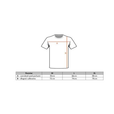 3. CLASSIC BRAND RED - T-Shirt KOSZULKA BAWEŁNIANA DBX BUSHIDO  KT12-XL