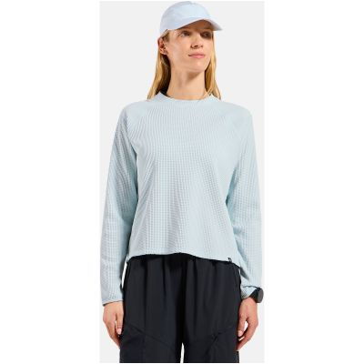 2. Bluza damska ODLO Mid layer CUBIC niebieska