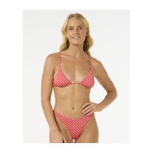 Stanik kąpielowy RIP CURL Shell Cove Sliding Tri czerwony