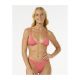 Stanik kąpielowy RIP CURL Shell Cove Sliding Tri czerwony