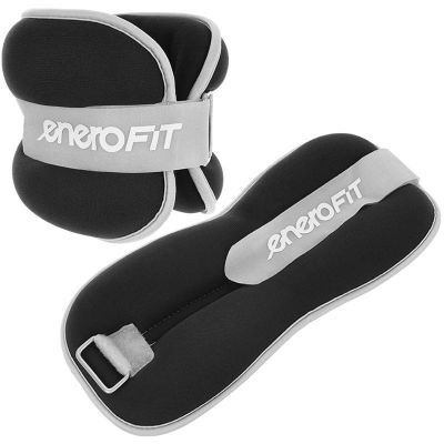 20. OBCIĄŻENIE NA PRZEGUBY CZARNE 4KG (2x2KG) ENERO FIT