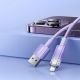 13. Baseus Explorer Series kabel przewód USB – Lightning 2,4A 2 m biały (CATS010102)