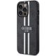 2. Etui Guess 4G Printed Stripes MagSafe na iPhone 13 Pro / iPhone 13 - czarne