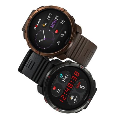 2. Polar Grit X2 3,25 cm (1.28") AMOLED 44.7 mm Cyfrowy 416 x 416 px Ekran dotykowy Czarny GPS
