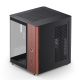 11. Obudowa PC Jonsbo TK-0, Mini-Tower, Mini-ITX, Tempered Glass, Holz - schwarz