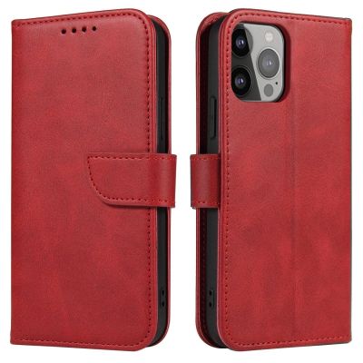 2. Etui Magnet Case z klapką do Samsung Galaxy S25 - czerwone