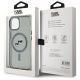 8. Karl Lagerfeld KLHMP15SHLSKCK iPhone 15   6.1" czarny/black hardcase IML Metal Karl&Choupette Head MagSafe