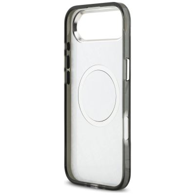 7. Etui Karl Lagerfeld IML Choupette Head Logo MagSafe na iPhone Air - czarne