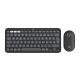 15. Logitech 920-012203 klawiatura Dołączona myszka Uniwersalne RF Wireless + Bluetooth QWERTZ Niemiecki Grafitowy