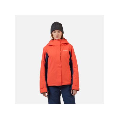 Kurtka narciarska damska ROSSIGNOL W VELIKA INSULATED JKT pomarańczowa