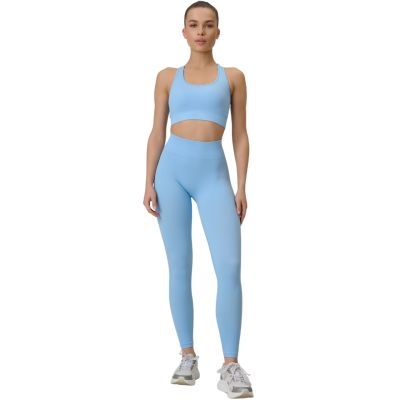 8. Legginsy damskie 4F FNK F420 niebieskie 4FWSS26TFTIF420 33S