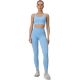 8. Legginsy damskie 4F FNK F420 niebieskie 4FWSS26TFTIF420 33S