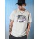 8. T-shirt regular z nadrukiem męski 4F 4FRSS26TTSHM3657-27S