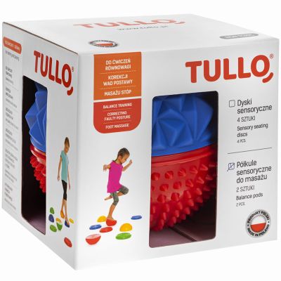 8. Półkule sensoryczne jeż/diament Tullo 2 szt. 483 