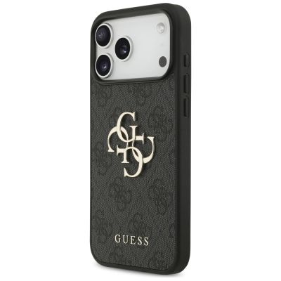 2. Etui Guess 4G Big Logo do iPhone 17 Pro  Max - czarne