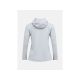 2. Bluza damska PEAK PERFORMANCE W Trail Polartec Power Grid Zip Hood kolor szary