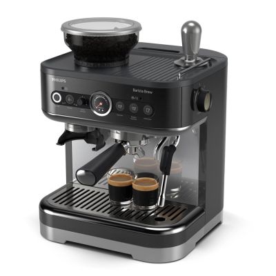 10. Ekspres do kawy Philips PSA3218/10 Napar Baristy Ciśnienie pompy 15 bar Wbudowany spieniacz do mleka Półautomatyczny 1350 W Czarny