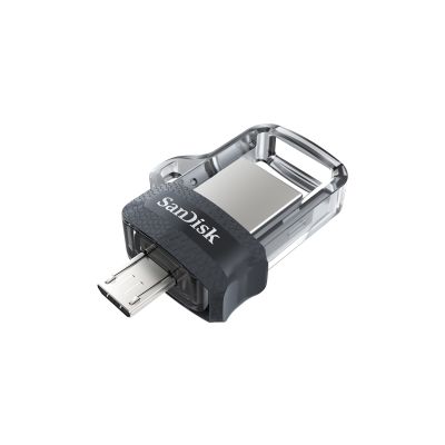 Pendrive SanDisk Ultra Dual Drive SDDD3-064G-G46 (64GB; microUSB, USB 3.0; kolor czarny)