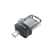Pendrive SanDisk Ultra Dual Drive SDDD3-064G-G46 (64GB; microUSB, USB 3.0; kolor czarny)