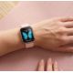 12. Smartwatch Gravity Różowy Pasek + Bransoleta GT43-1