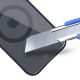 11. Etui 3mk Satin Armor MagCase z MagSafe na iPhone 15 - przezroczyste z czarną ramką