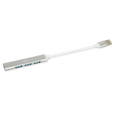 5. HUB I-BOX 4-PORTOWY USB3.0 + USB 2.0, SLIM