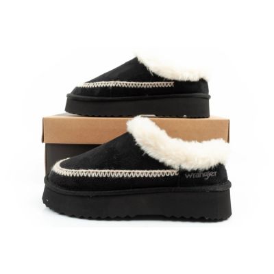 10. Wrangler Connie Slip-On buty papcie botki damskie ocieplane wsuwane