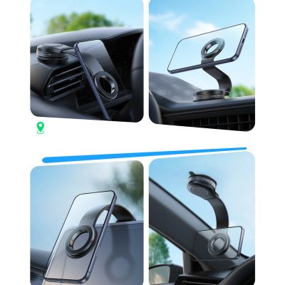 11. Joyroom JR-ZS518 Bendable Magnetic Phone Holder-Black